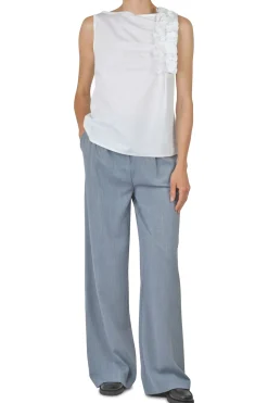- Top - 451468 - Bianco^La Femme Blanche Clearance