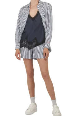 - Top - 451603 - Blu^La Femme Blanche Outlet