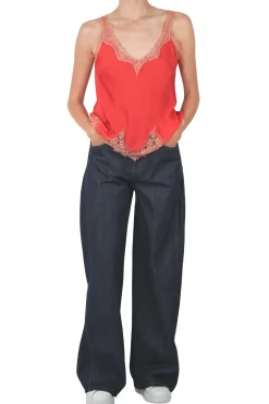 - Top - 451603 - Rosso^La Femme Blanche Best