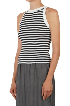 - Top - 451539 - Nero/Panna^La Femme Blanche Discount
