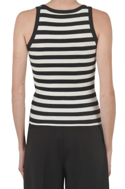 - Top - 451541 - Nero/Panna^La Femme Blanche Discount