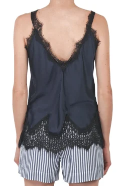 - Top - 451603 - Blu^La Femme Blanche Outlet