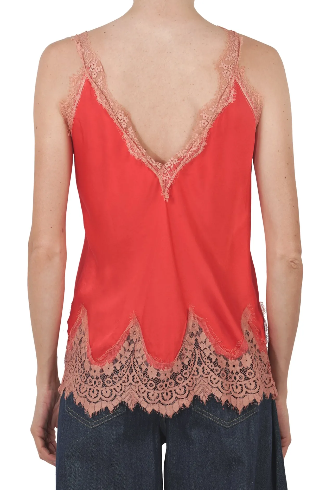 - Top - 451603 - Rosso^La Femme Blanche Best