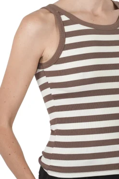 - Top - 451541 - Tabacco/Panna^La Femme Blanche Hot