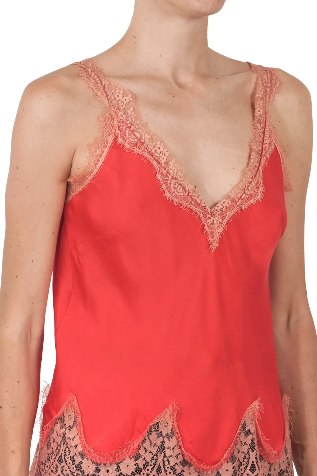 - Top - 451603 - Rosso^La Femme Blanche Best