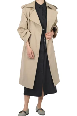 - Trench - 451449 - Beige^La Femme Blanche Sale
