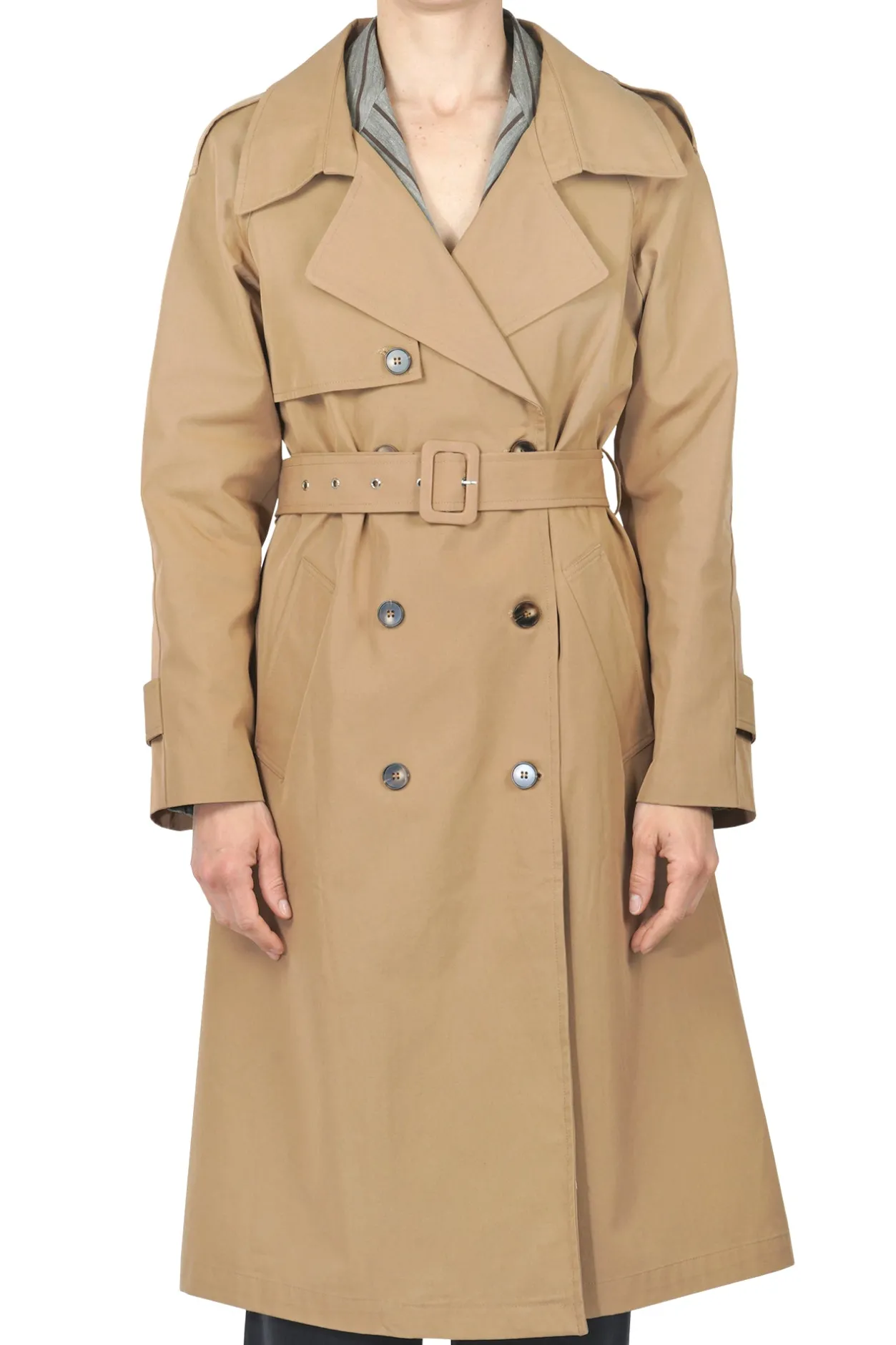 - Trench - 451448 - Cammello^La Femme Blanche Fashion