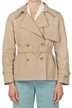 - Trench - 451447 - Beige^La Femme Blanche Discount