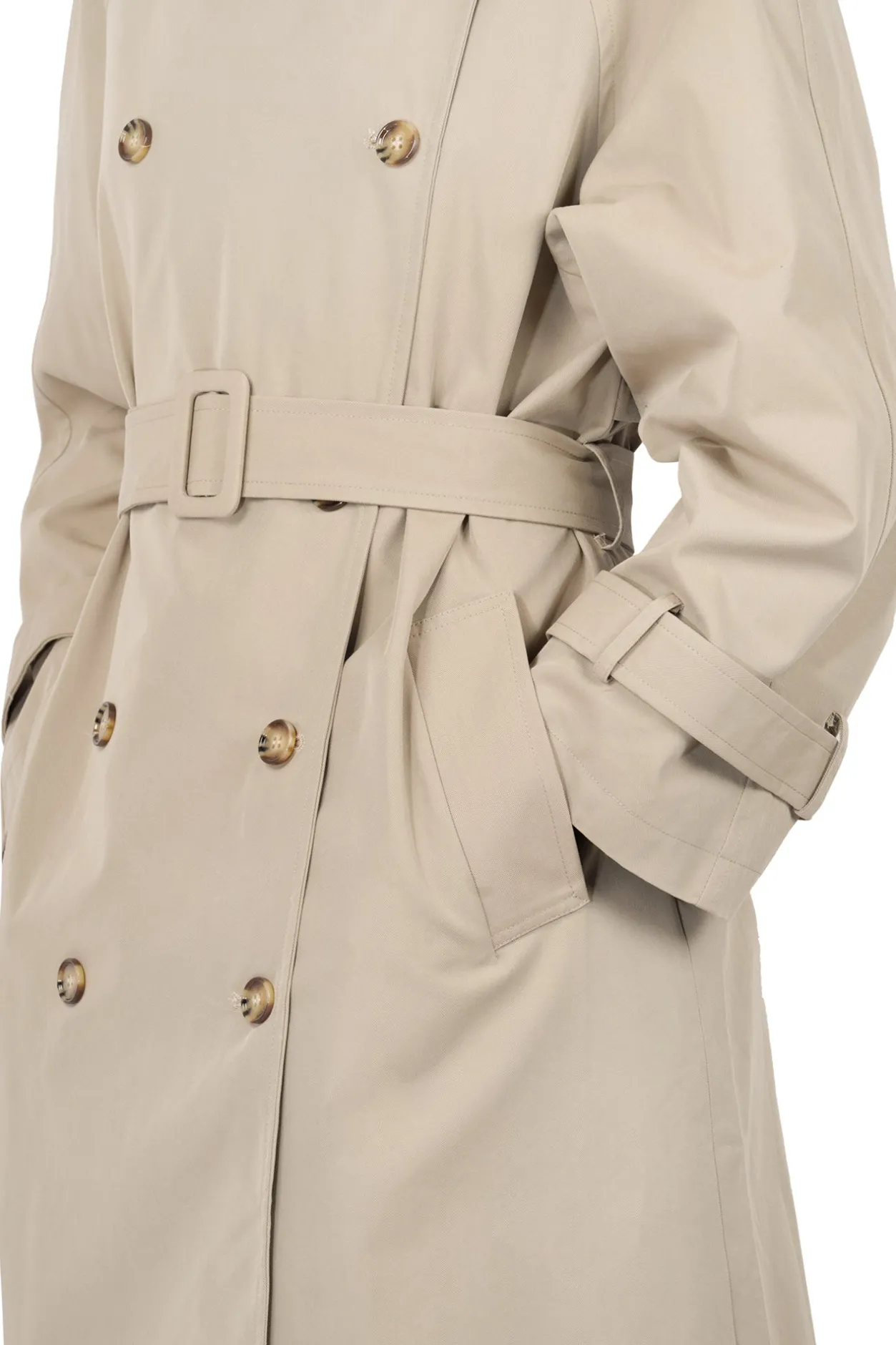 - Trench - 451449 - Beige^La Femme Blanche Sale