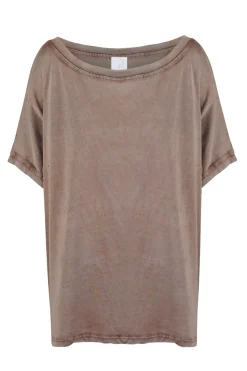 - T-shirt - 451527 - Marrone^La Femme Blanche Sale
