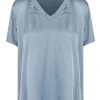 - T-shirt - 451604 - Azzurro^La Femme Blanche New