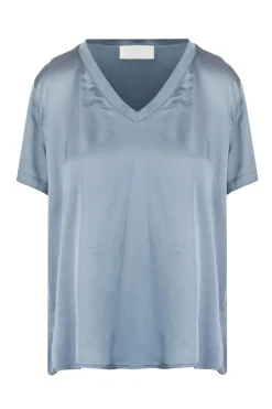- T-shirt - 451604 - Azzurro^La Femme Blanche New