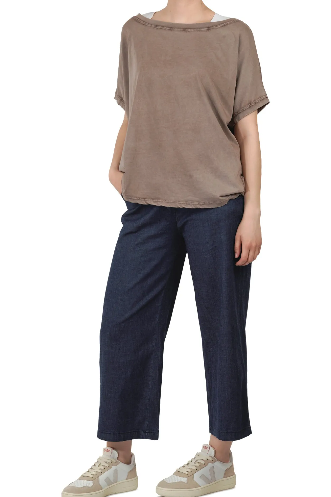 - T-shirt - 451527 - Marrone^La Femme Blanche Sale
