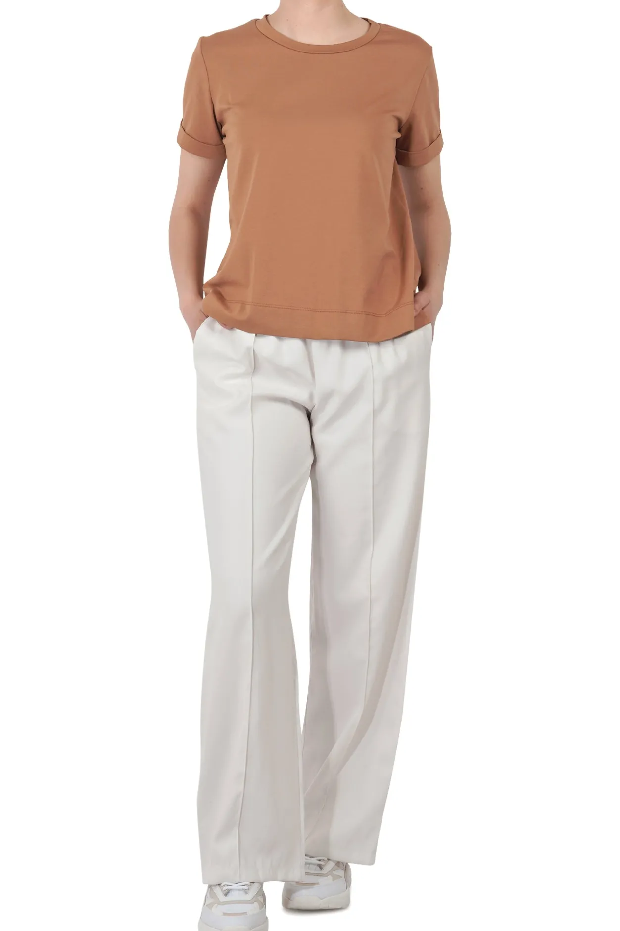 - T-shirt - 451526 - Tabacco^La Femme Blanche Hot