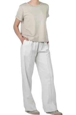 - T-shirt - 451526 - Beige^La Femme Blanche Outlet