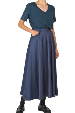 - T-shirt - 451459 - Blu^La Femme Blanche Discount