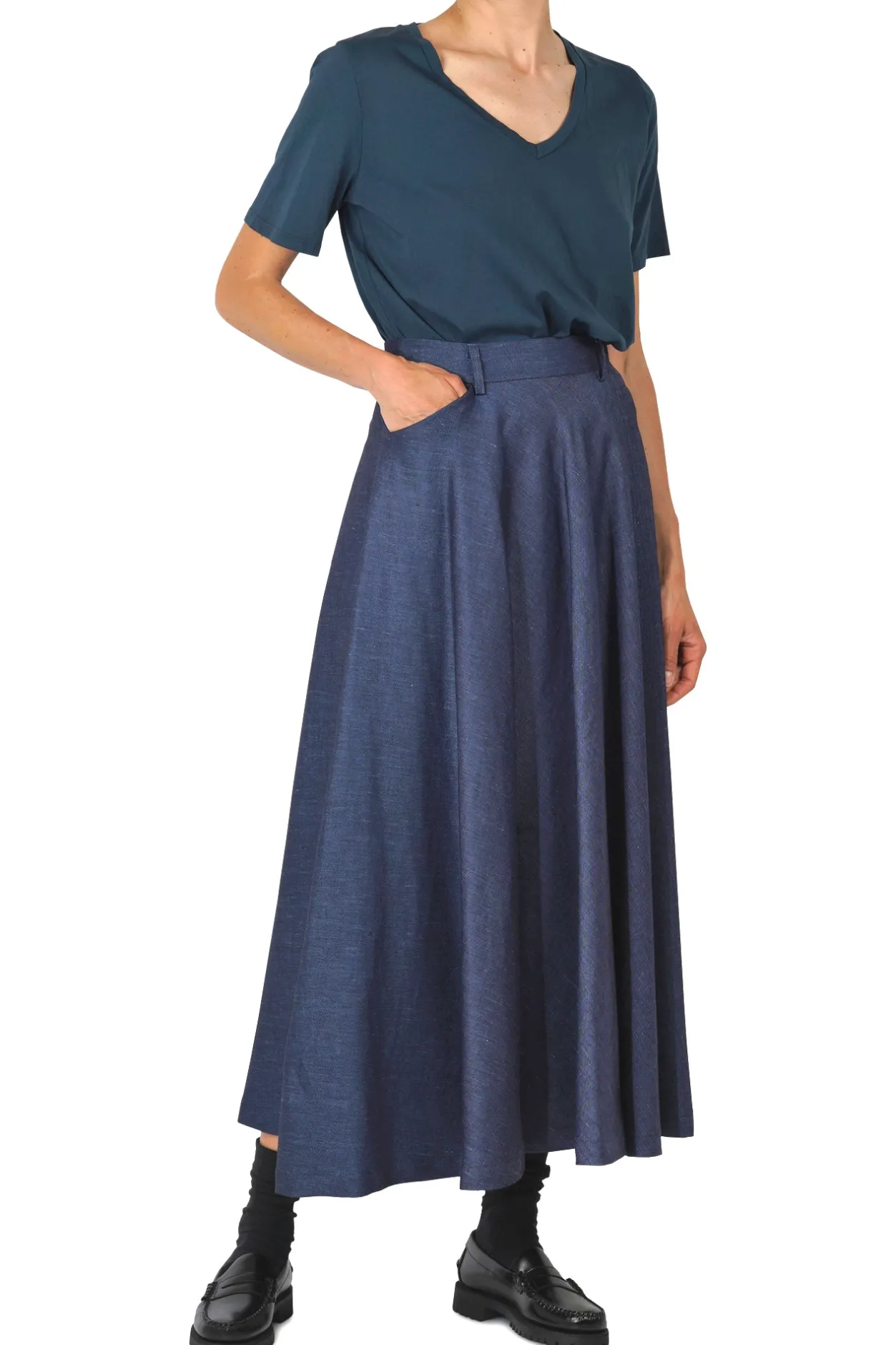 - T-shirt - 451459 - Blu^La Femme Blanche Discount