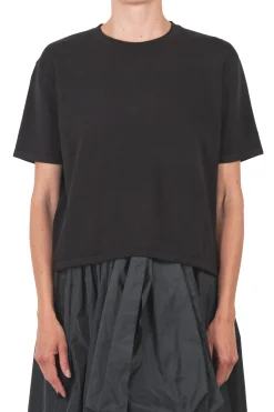 - T-shirt - 451549 - Nero^La Femme Blanche Sale