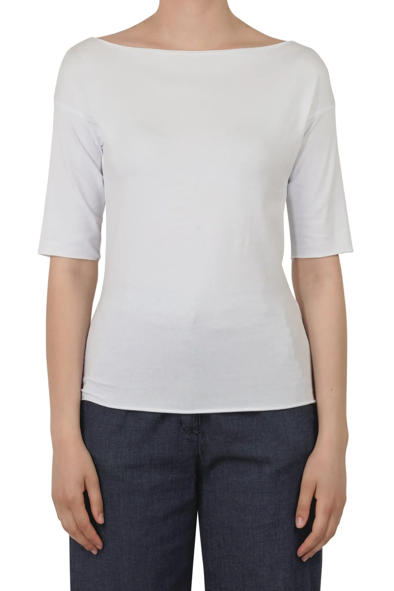 - T-shirt - 451529 - Bianco^La Femme Blanche Fashion