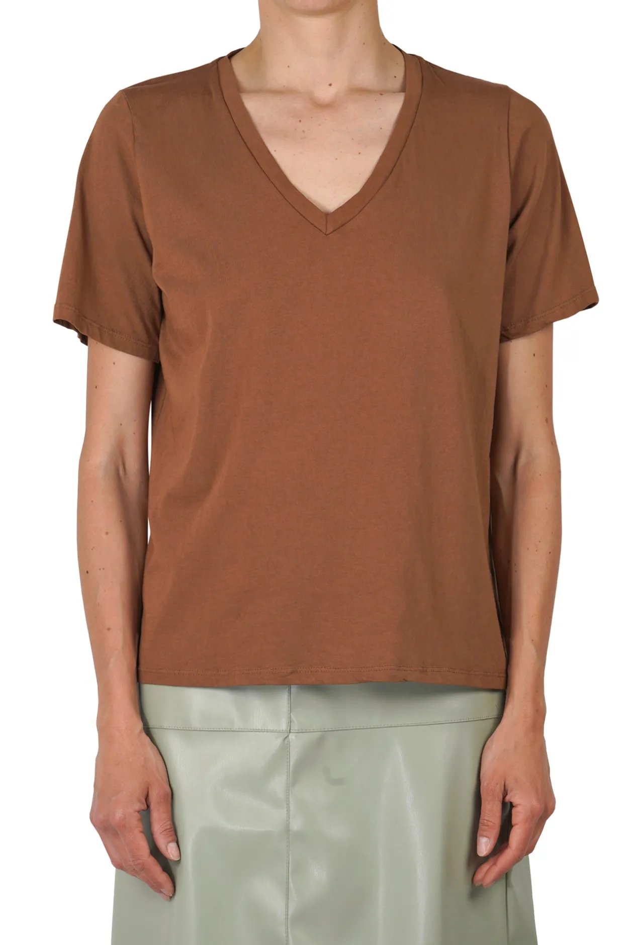 - T-shirt - 451459 - Tabacco^La Femme Blanche Hot