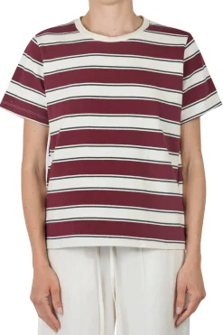 - T-shirt - 451466 - Panna/Prugna^La Femme Blanche New