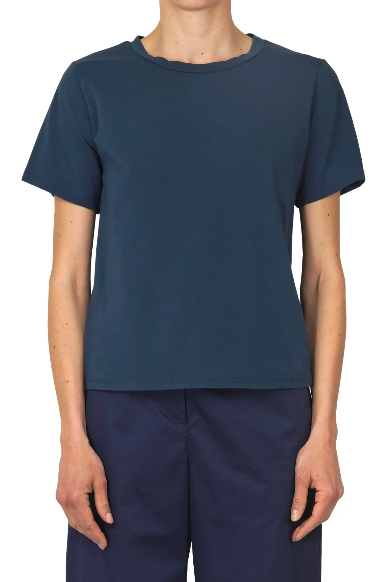 - T-shirt - 451455 - Blu^La Femme Blanche Sale