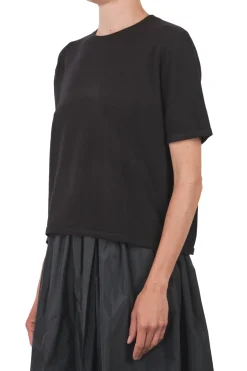 - T-shirt - 451549 - Nero^La Femme Blanche Sale