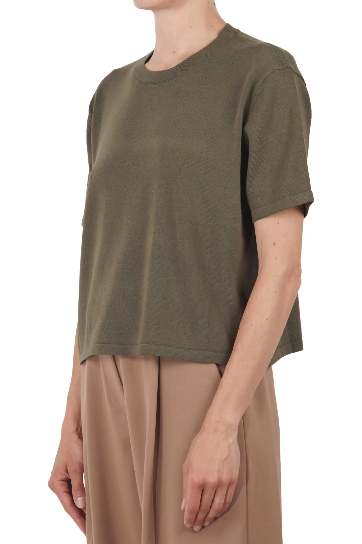 - T-shirt - 451549 - Militare^La Femme Blanche Clearance