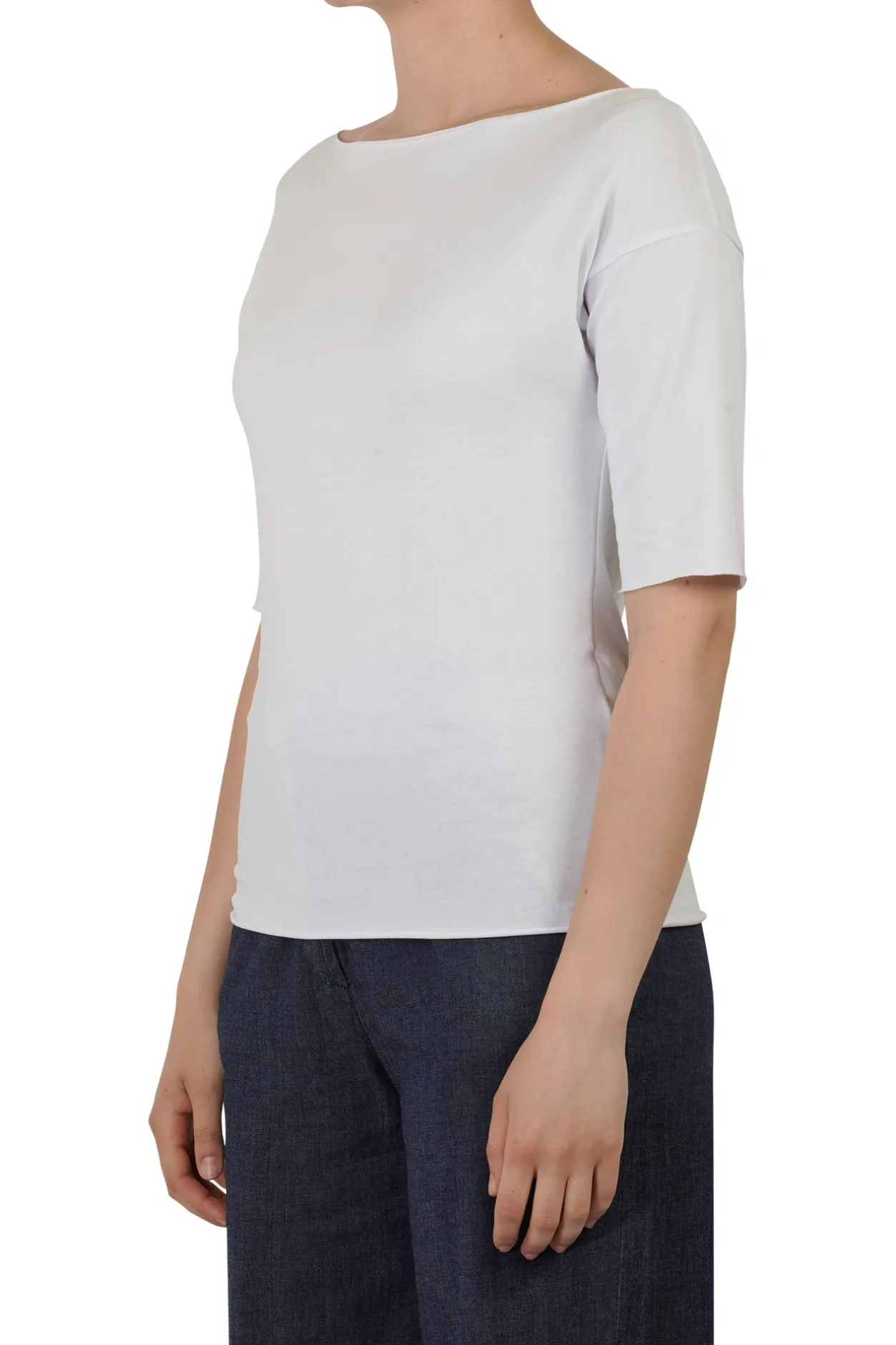 - T-shirt - 451529 - Bianco^La Femme Blanche Fashion