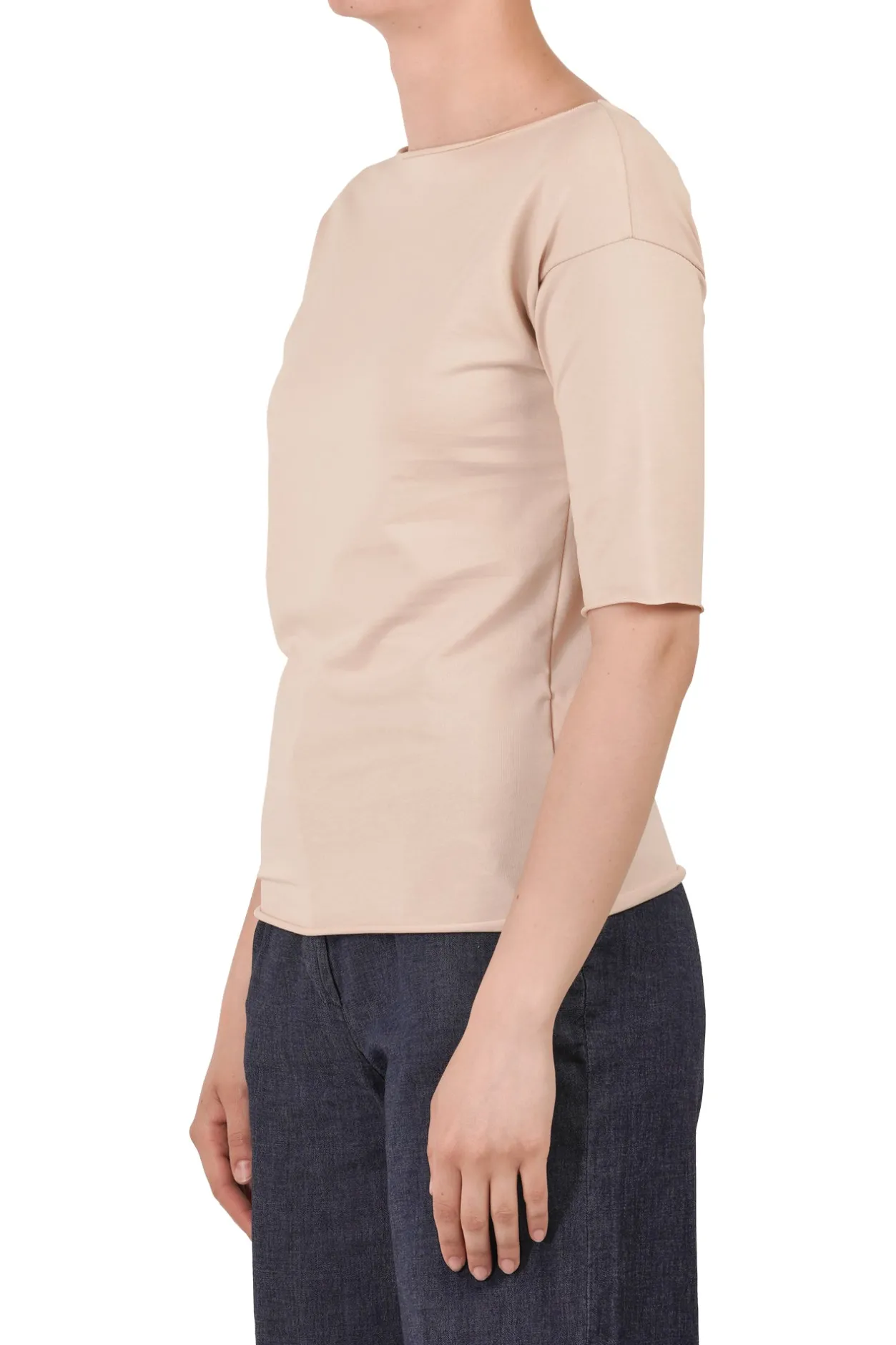 - T-shirt - 451529 - Beige^La Femme Blanche Fashion