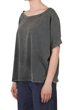 - T-shirt - 451527 - Nero^La Femme Blanche Sale