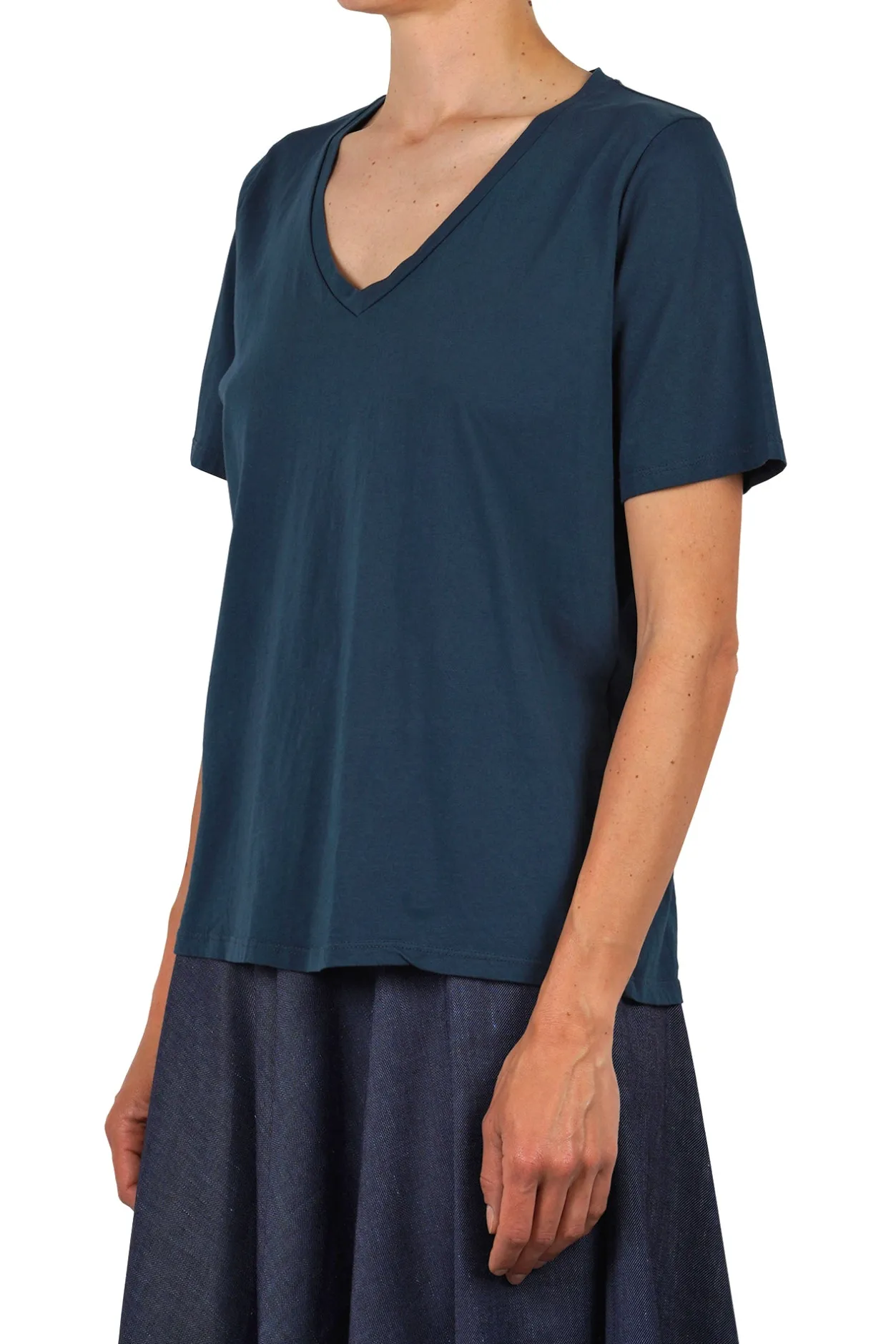 - T-shirt - 451459 - Blu^La Femme Blanche Discount