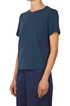 - T-shirt - 451455 - Blu^La Femme Blanche Sale