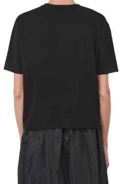 - T-shirt - 451549 - Nero^La Femme Blanche Sale