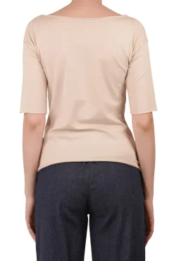 - T-shirt - 451529 - Beige^La Femme Blanche Fashion