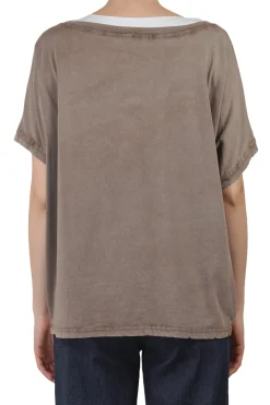- T-shirt - 451527 - Marrone^La Femme Blanche Sale