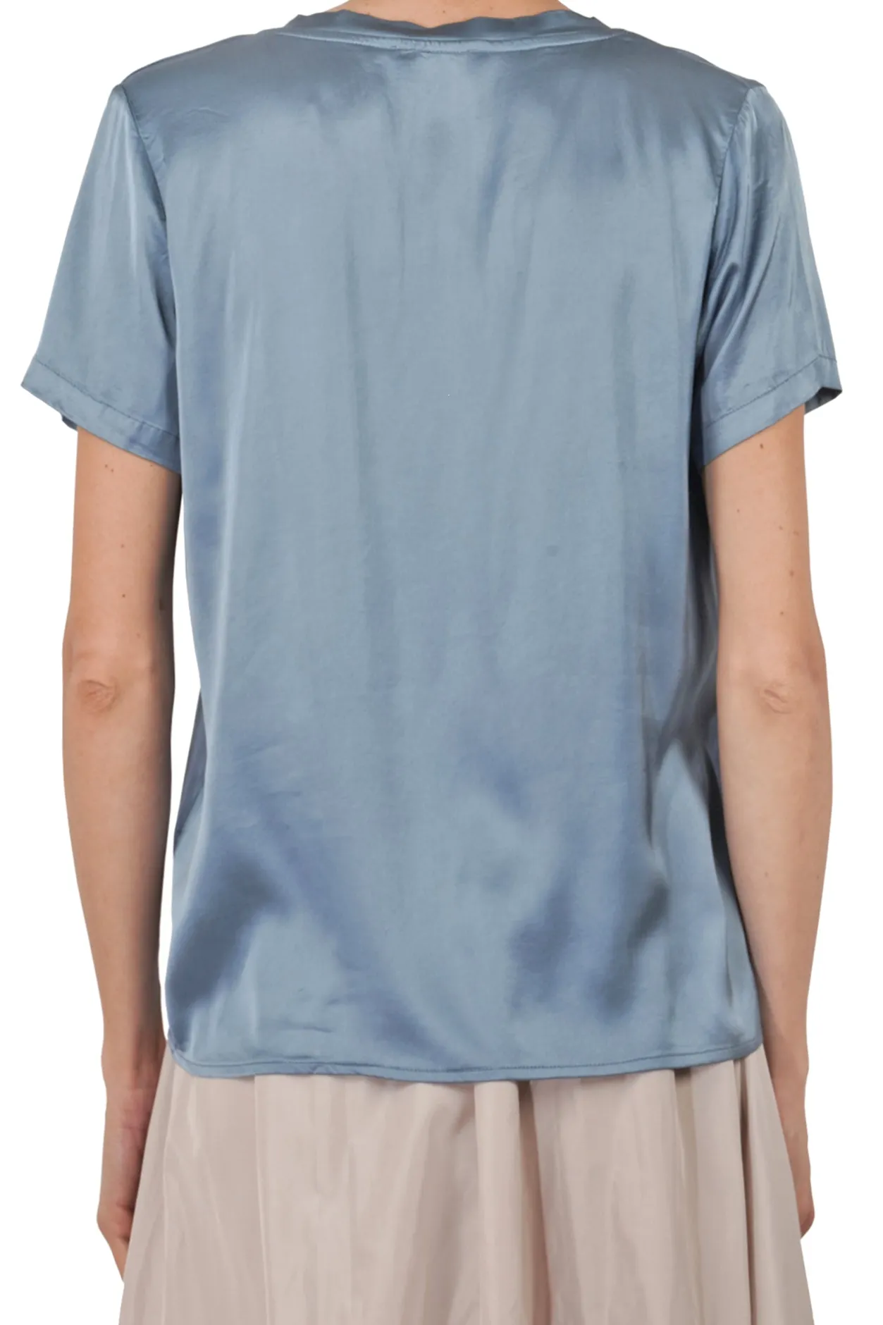 - T-shirt - 451604 - Azzurro^La Femme Blanche New