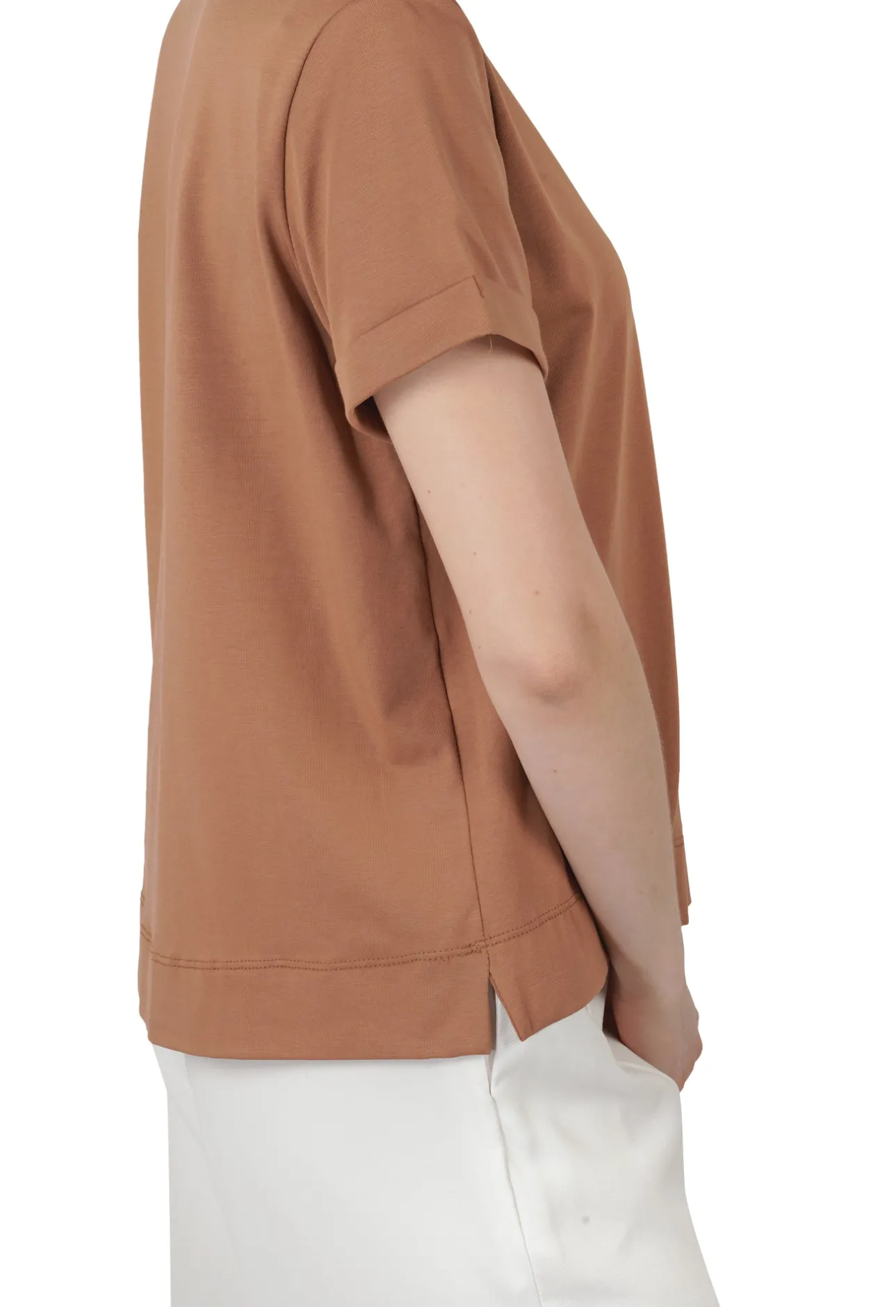 - T-shirt - 451526 - Tabacco^La Femme Blanche Hot