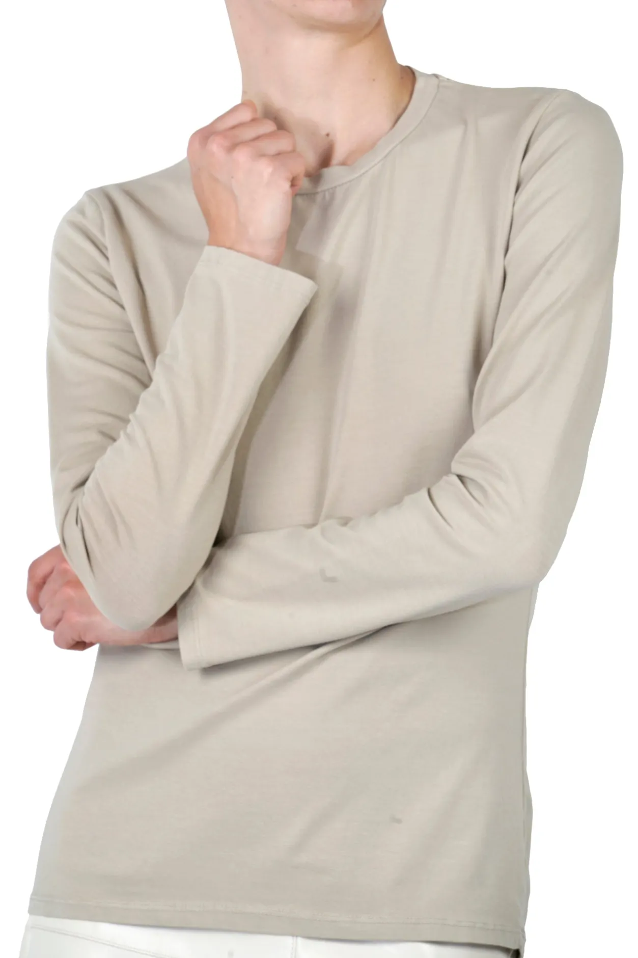 - T-shirt - 451456 - Tortora^La Femme Blanche Hot