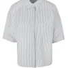 - Camicia - 450552 - Bianco/Nero^Liviana Conti Outlet