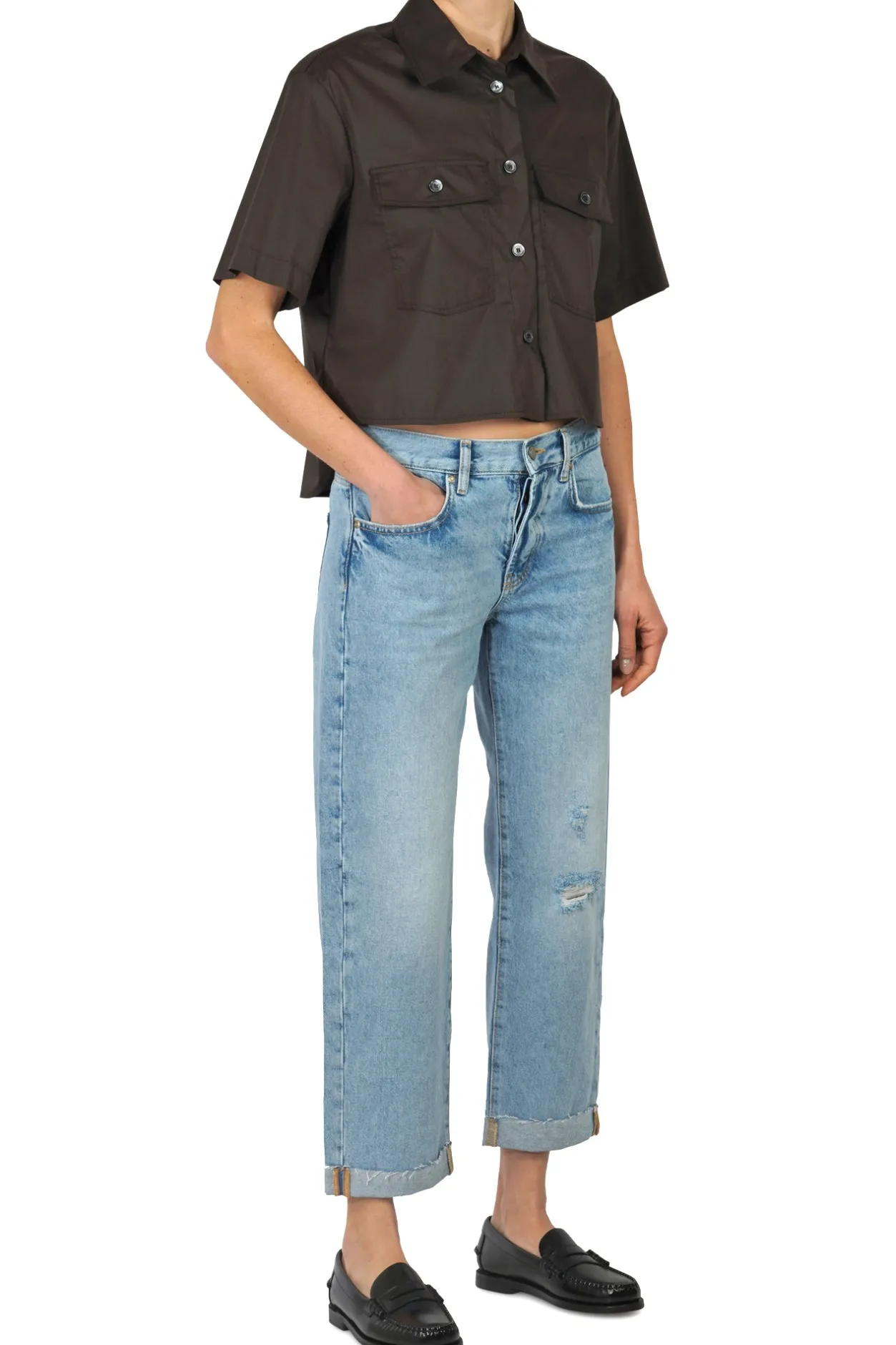- Camicia - 450542 - Marrone^Liviana Conti New