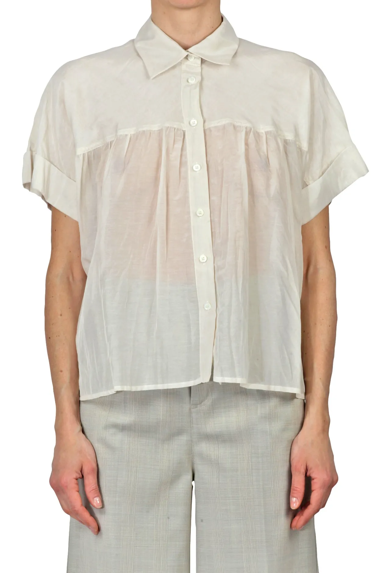 - Camicia - 450553 - Avorio^Liviana Conti New