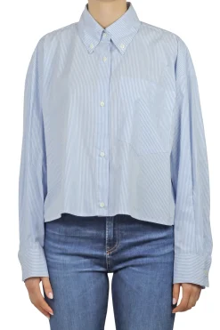 - Camicia - 450569 - Bianco/Azzurro^Liviana Conti Fashion