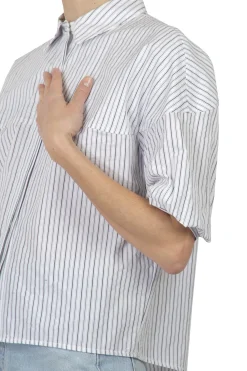 - Camicia - 450552 - Bianco/Nero^Liviana Conti Outlet