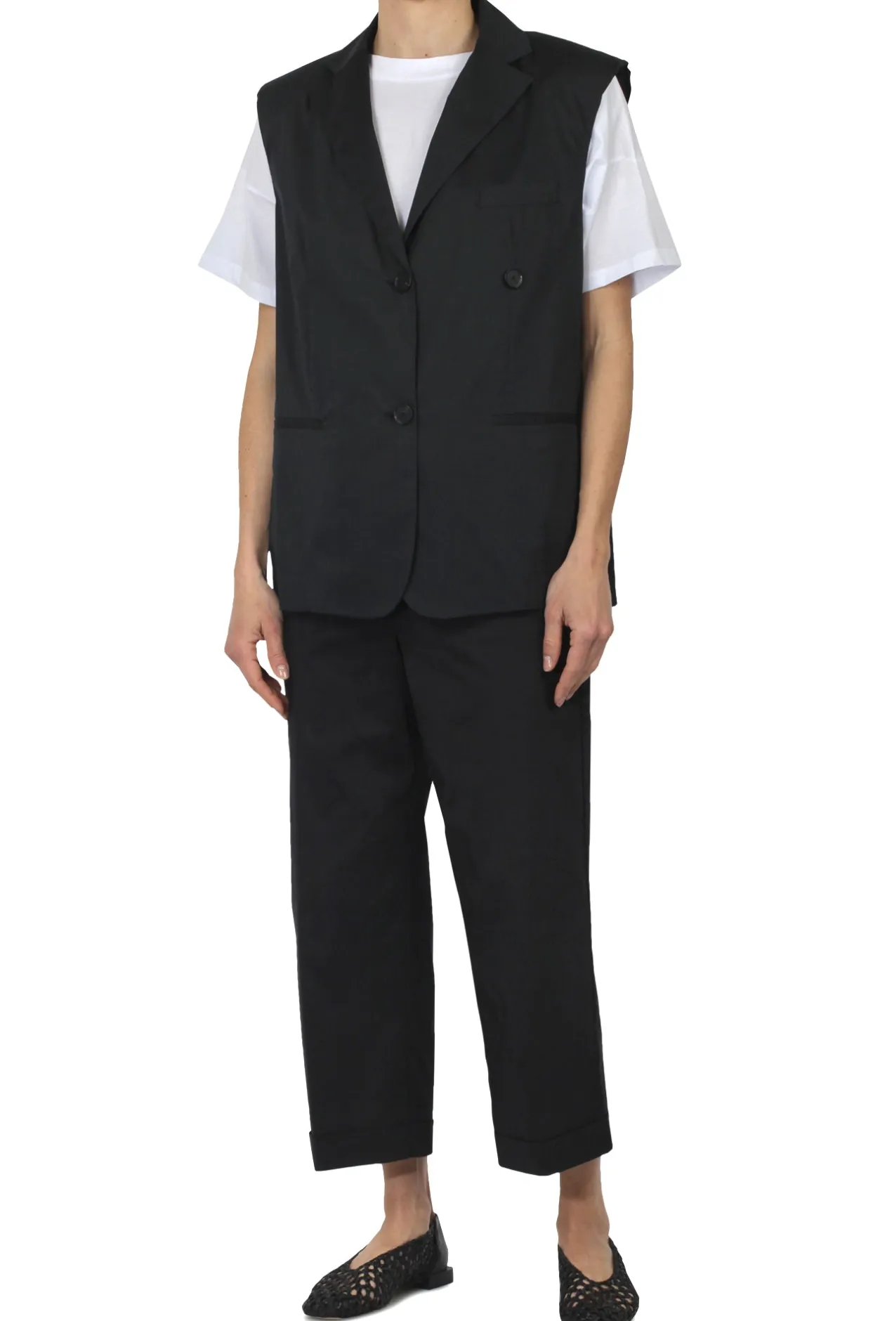 - Gilet - 450551 - Nero^Liviana Conti Hot