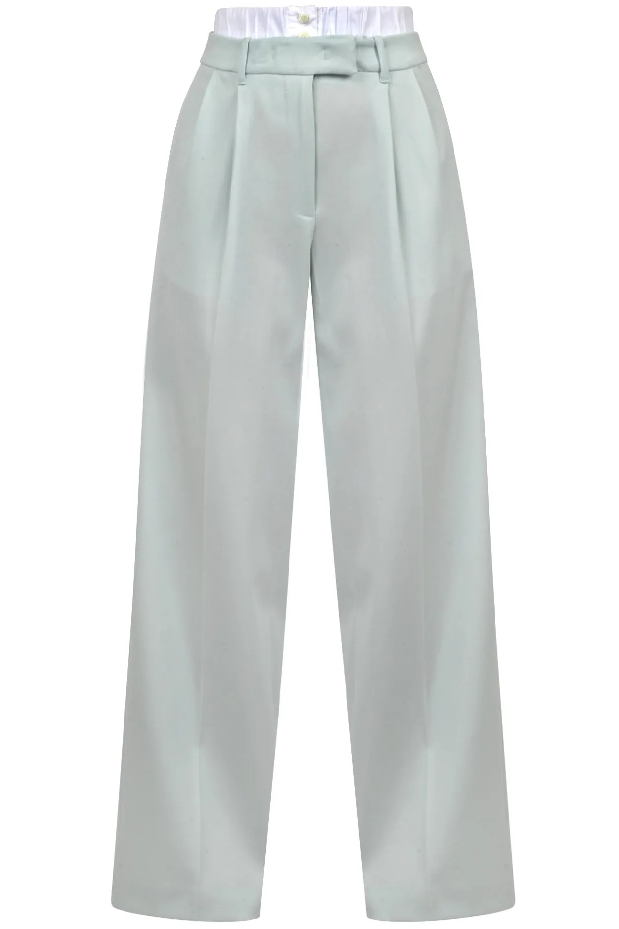 - Pantalone - 450570 - Verde acqua^Liviana Conti New