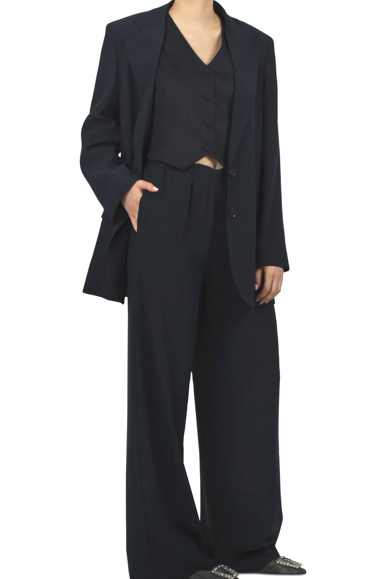 - Pantalone - 450579 - Blu^Liviana Conti Sale