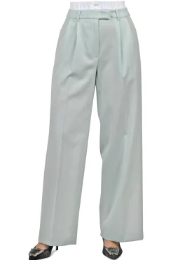 - Pantalone - 450570 - Verde acqua^Liviana Conti New