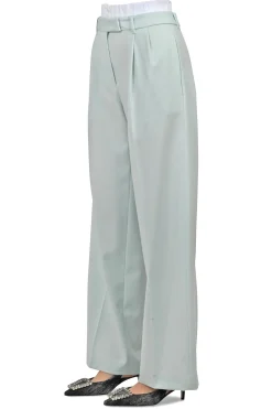 - Pantalone - 450570 - Verde acqua^Liviana Conti New