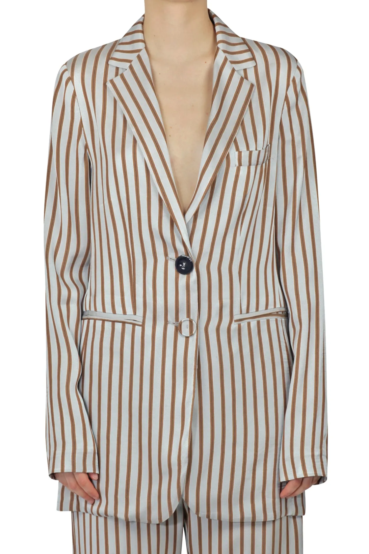 - Giacca - 450743 - Azzurro/Marrone^Maliparmi Hot